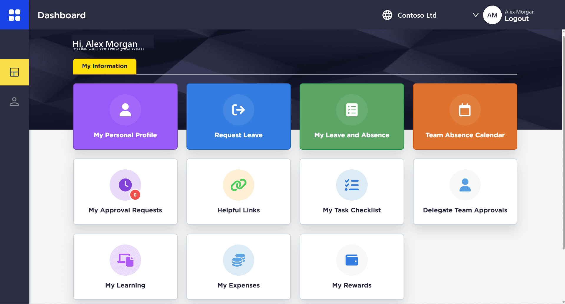 The Employee Self-Service App for Microsoft Dynamics 365 HR