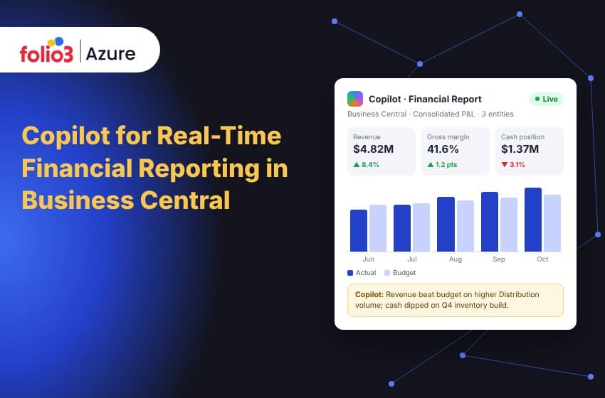 Copilot for Real-Time Financial Reporting in Business Central